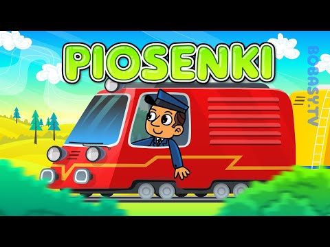 Jedzie Pociąg z Daleka - Piosenki Dla Dzieci Po Polsku - Bobasy TV