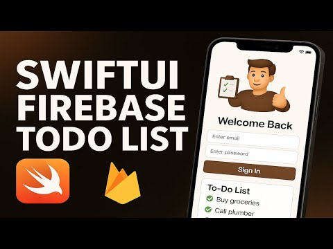 SwiftUI To Do App With Firebase Login Made Easy!