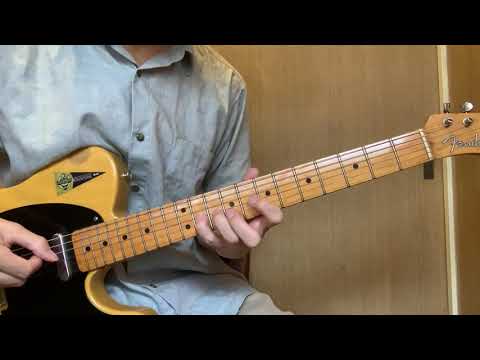 Guitar practice - Allen Hinds "Falling Up" guitar solo Bar.134