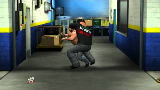 preview picture of video 'WWE2K14 - ITALIAN VIOLENT WRESTLING - RAGE5 DARK MATCH - PARKING LOT - BIG A VS AXEL'