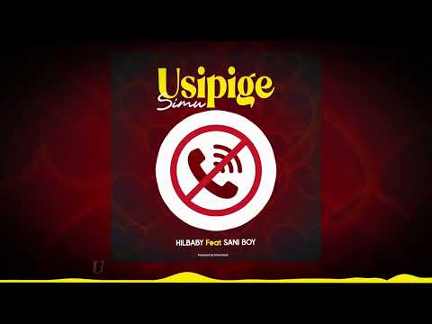 Hilbaby ft  @SANIBOY2024 - Usipige simu (Official Audio Lyrics)