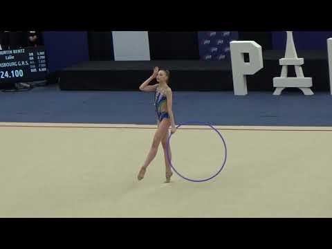 Yseult ZAVAGNO cerceau - 2025 Championnats de France Junior AA