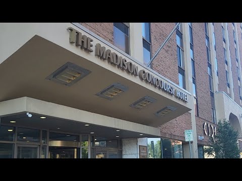 Madison Concourse Hotel, Pool, & Room Tour - Downtown Madison, WI - Capital View - 8/12/24 😎🏛🌳🌅🤙