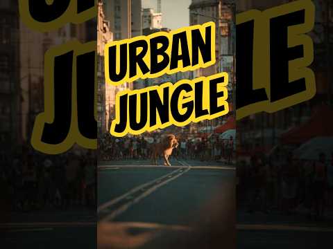 🦁 Lion Walks Through São Paulo…