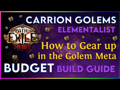 Carrion Golems Gear Upgrading Order for the Budget Build in 3.12 Heist League