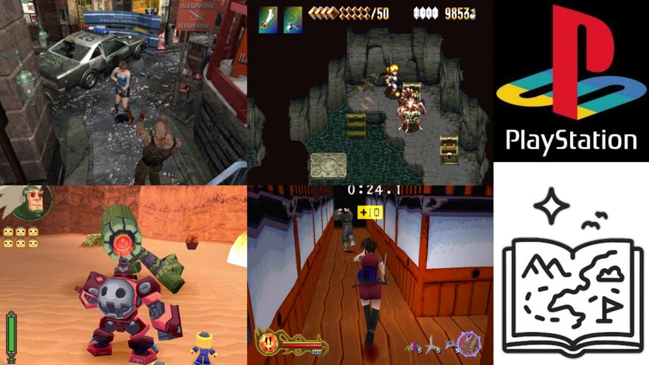 Top 30 Best Action-Adventure Games for PS1 [Recommendation]