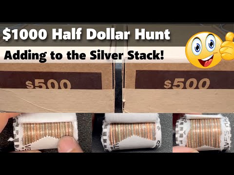 $1000 Half Dollar Hunt - We are BACK on the SILVER!