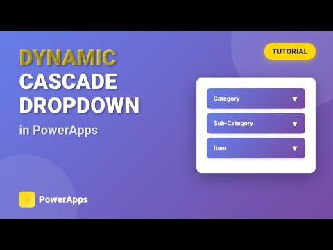 Stop using broken dropdowns: Create dynamic cascaded dropdowns in PowerApps (beginner-friendly)