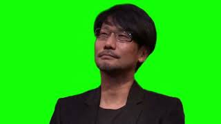 Geoff Keighley & Hideo Kojima green screen