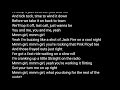 MMM Girl - Chase Rice (Lyrics on Screen)