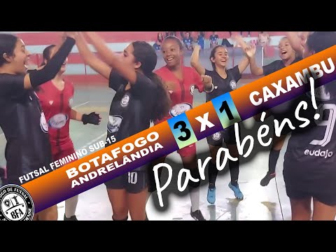 Futsal Feminino Sub-15 Botafogo (de Andrelândia) VS Caxambu