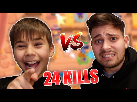 1 KILL = 1 SCHELLE mit meinem kleinen Bruder in Brawl Stars!