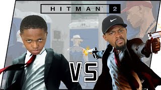 Hitman Multiplayer! Racing My Annoying LIttle Brother For Kills! (Hitman 2 Ghost Gameplay)