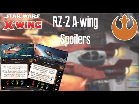 X-wing Second Edition - New RZ-2 A-wing Spoilers