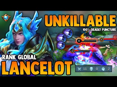 100% UNKILLABLE! LANCELOT BEST BUILD 2021 | TOP GLOBAL LANCELOT GAMEPLAY | MOBILE LEGENDS✓