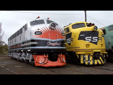 Streamliners 2016 - Classic EMD and Alco Cab Units on show: Australian Trains