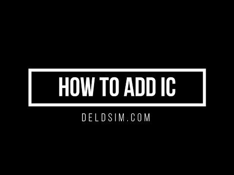 How to Add IC