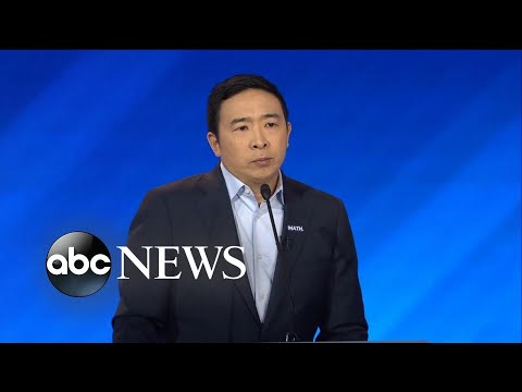 Andrew Yang endorses Joe Biden l ABC News
