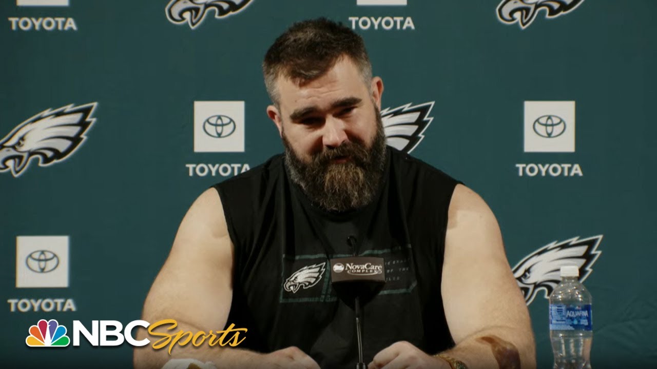 Jason Kelce retirement press conference