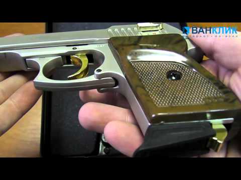Сигнальный пистолет Ekol Lady 9mm позолота
