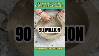 amazing art mitti ka chulha | clay oven mud stove traditional life village life #shorts #art #clay
