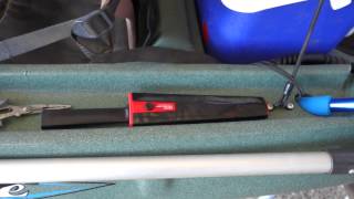 preview picture of video 'Kayak Fishing Setup Hobie Outback'