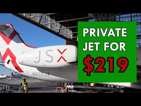 Flying JSX semi-private jet: the ONE thing they don’t tell you