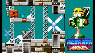 Mega Man Maker- Attack on Airship Wily  - mini metroidvania