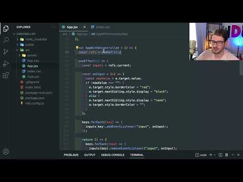 Why I avoid react's uncontrolled inputs