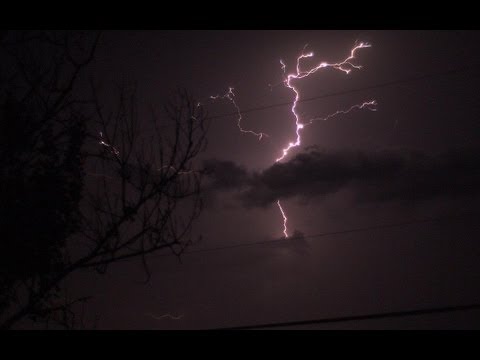 High Speed Video Lightning 6,200 frames per second - Aimed Research