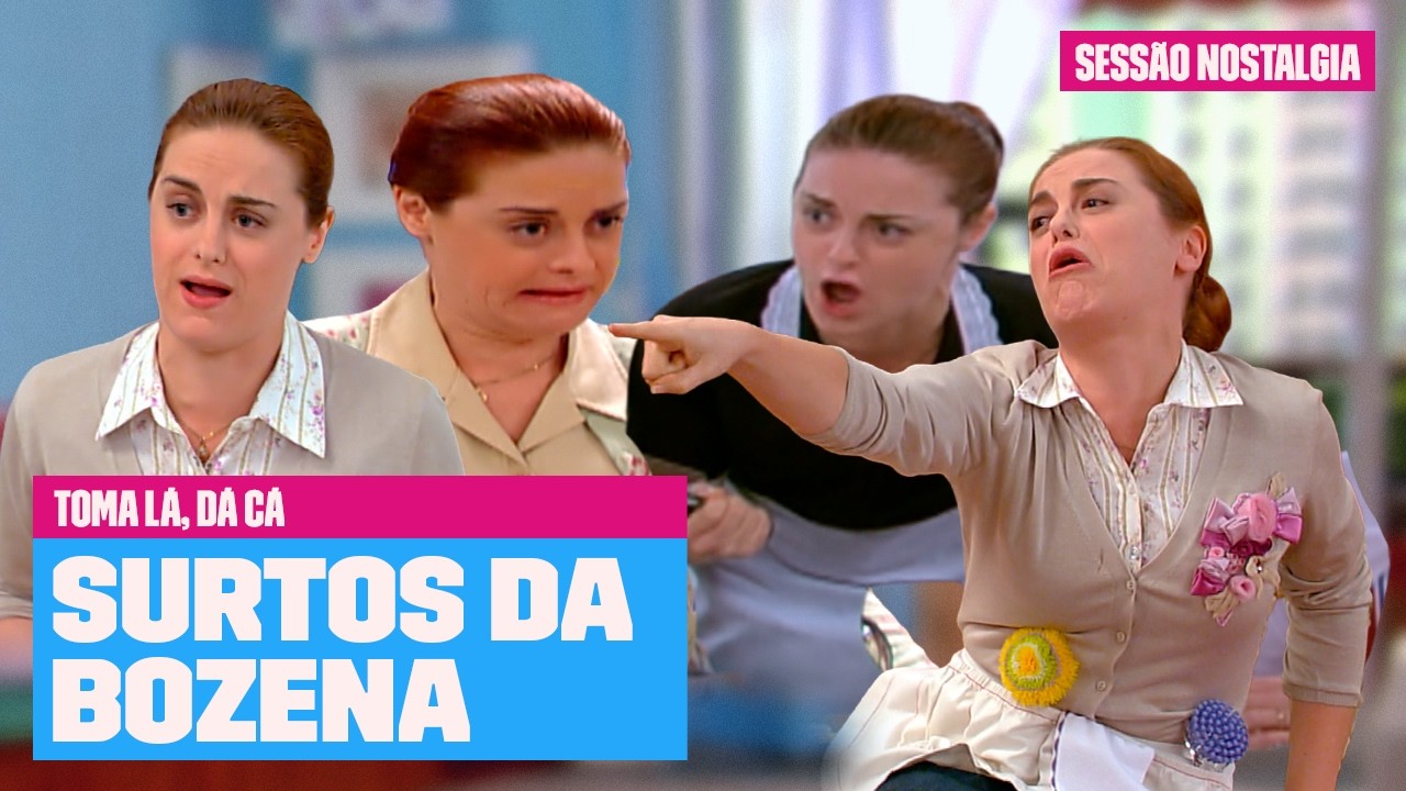 Os 4 MAIORES SURTOS da BOZENA! | Toma Lá Da Cá | Sessão Nostalgia | Multishow