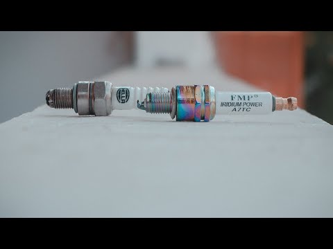 FMP IRIDIUM POWER VS HELLA TWIN ELECTRODE SPARK PLUG