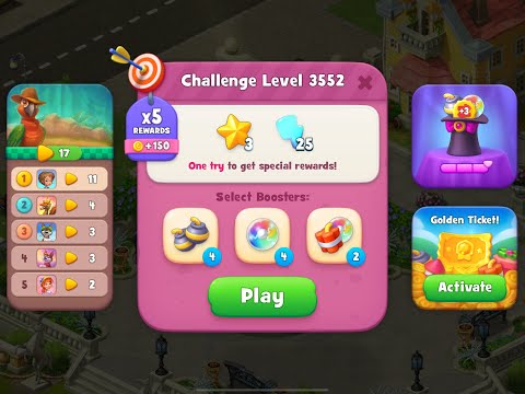 Gardenscapes Level 3552