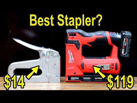 Cheap vs Pro Staplers! Which Ones Actually Sink Staples?