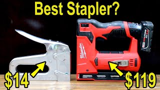 Cheap vs Pro Staplers! Which Ones Actually Sink Staples?