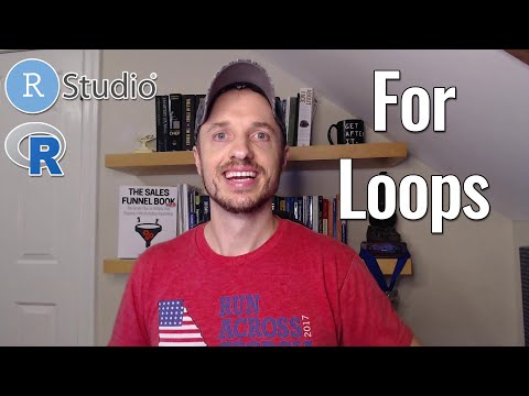 Tutorial - For Loops in R
