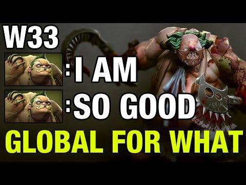 TRASH TALK GAME - W33 PUDGE VS HATERS - Dota 2
