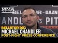 Bellator 221: Michael Chandler Says Ref 'Stuck His Head In The Sand And Ran' After Pitbull Stoppage