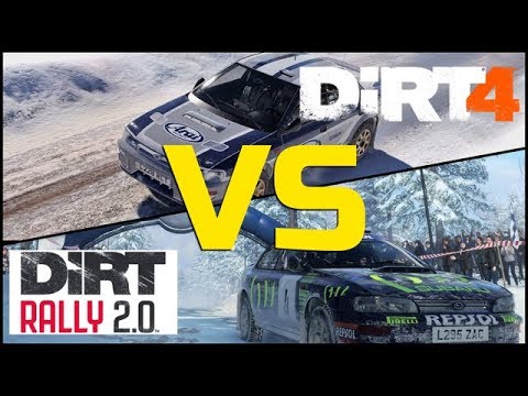 DiRT RALLY 2.0 vs DiRT 4 | Sweden