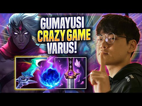 GUMAYUSI CRAZY GAME WITH VARUS! - T1 Gumayusi Plays Varus ADC vs Caitlyn! | Preseason 2023