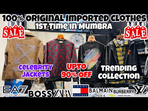 1st Time in Mumbra 🔥 | Upto 90% Off | Imported Jackets,Tshirts,Jeans | Branded Clothes in Mumbai