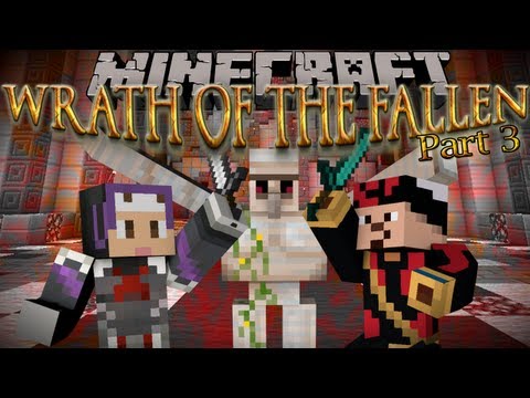 Minecraft: Wrath of the Fallen w/ Isaac Part 3 - The Angry King