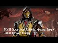Mortal Kombat Mobile Scorpion Gameplay Fatal Blow X Ray