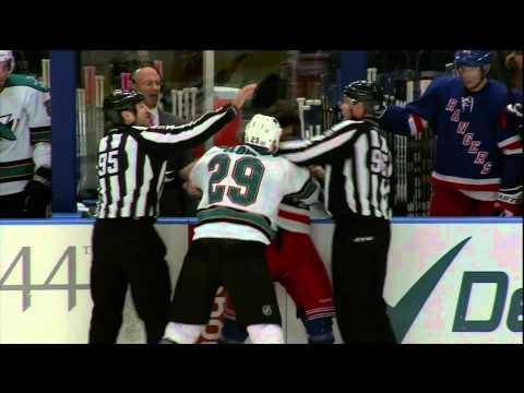 Clowe vs Prust fight