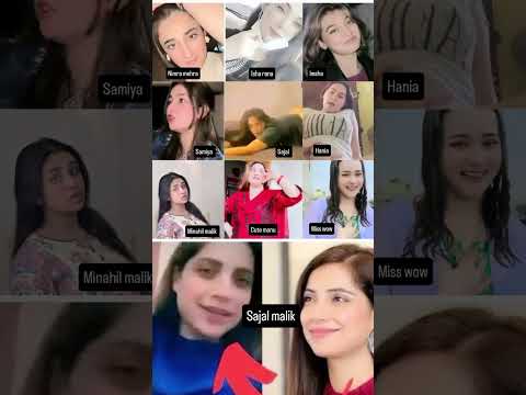 Leaked video of Pakistani TikToker "Sajal Malik, Aina Asif, Manihal Malik, Samiya Hijab, Miss Wow"