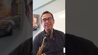 10MFAN PRESENTS: Look who got his 10MFAN SUPERNOVA powerhouse alto mouthpiece today…MIKEY RIVERA!!!