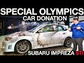 Can a Detail Transform this Abandoned Impreza STI for Special Olympics?