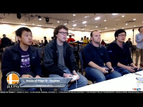 House of Paign 9 - Darkatma + Shinobi vs. SSBM-T | Kira + IX | Dart! - Grand Finals