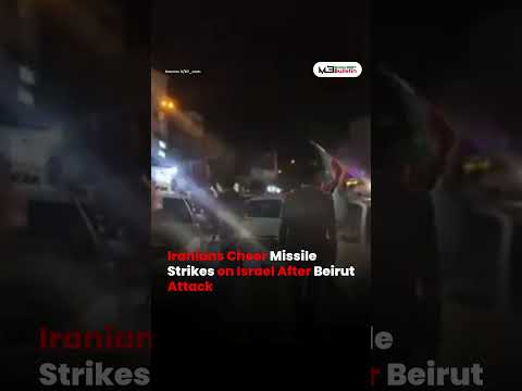 Iranians Reportedly Celebrate Missile Strikes on Israel Following Beirut Attack