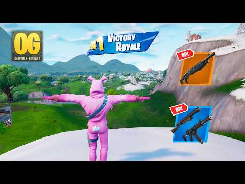 21 Kill Fortnite Solos "FORTNITE OG" | High Kill Fortnite OG Season 7 Gameplay (OG GRAPHICS)